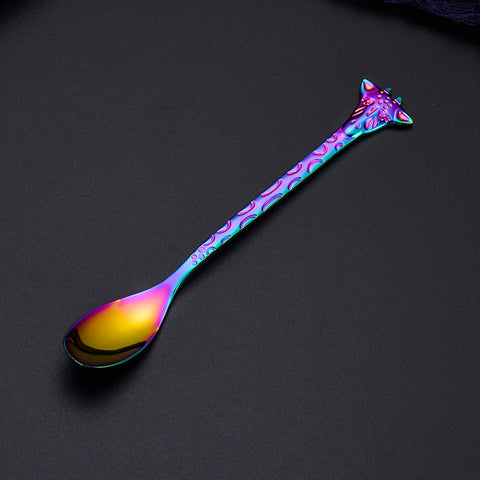 Stainless Steel Coffee Tea Spoon Cartoon Mini