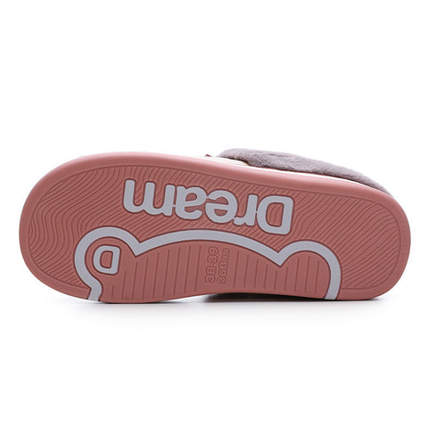 Waterproof Slippers Plush Winter Shoes Home Non-slip Bedroom Slippers Women