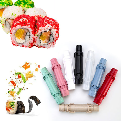 Kitchen DIY Sushi Making Machine Sushi Tool Sushi Maker Quick Sushi Bazooka Japanese Rolled Rice Meat Mold Bento Accessories