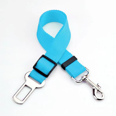 Adjustable Pet Cat Dog Car Seat Belt Pet Seat Vehicle Dog Harness Lead Clip Safety Lever Traction Dog Collars Dogs Accessoires