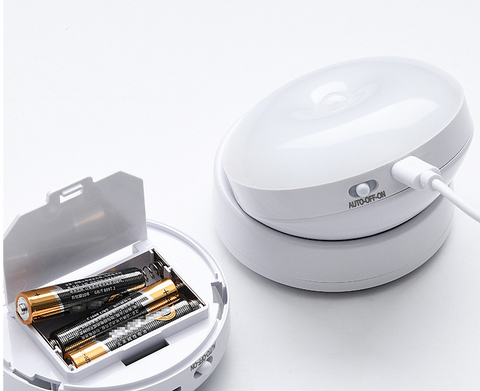 Human Body Induction Cabinet Light Corridor Induction Night Light USB Charging