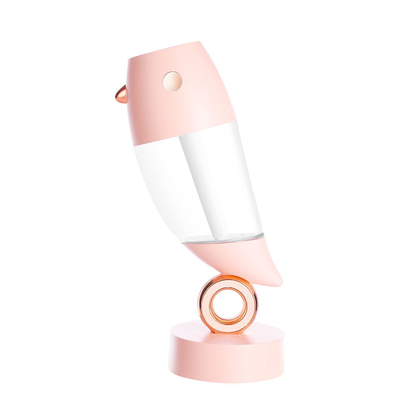 360 Rotated Cute Bird Air Humidifier USB Ultrasonic Cool Mist Maker Fogger With LED Projection Lamp For Home Room Fragrance