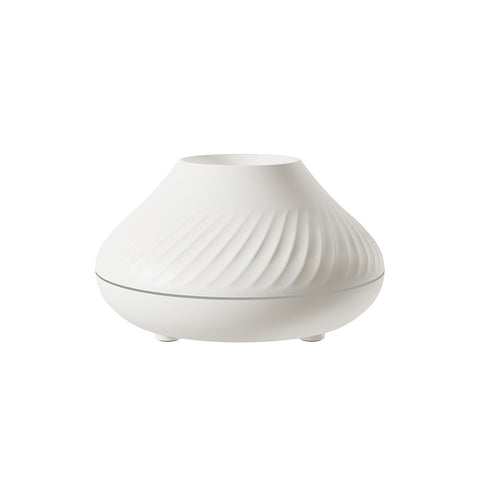 2022 New Volcanic Flame Aroma Diffuser Essential Oil Lamp 130ml USB Portable Air Humidifier With Color Night Light Mist Maker Fogger LED Light