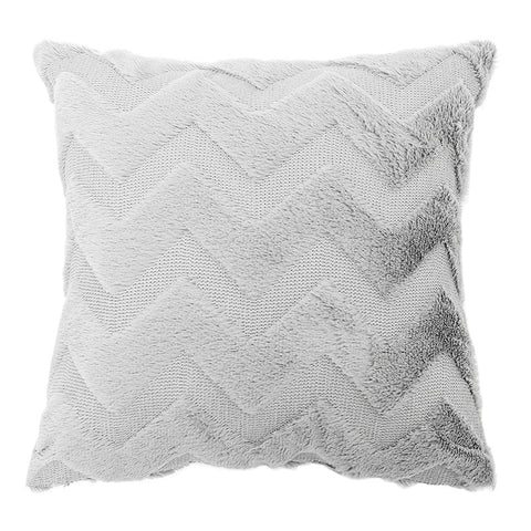 Geometric Rhombus Double-sided Three-dimensional Plush Pillowcase