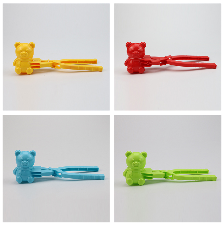 Toys Sport Creative Snow Snowball Maker Clip Maker Red Love Heart Shaped Snow Sand Mold Tool Winter Kid Valentines Day Gift Game