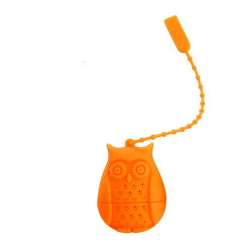 Silicone Tea Filter Owl Tea Making Device