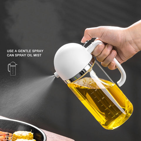 Household Kitchen Push-type Barbecue Oil Sprayer