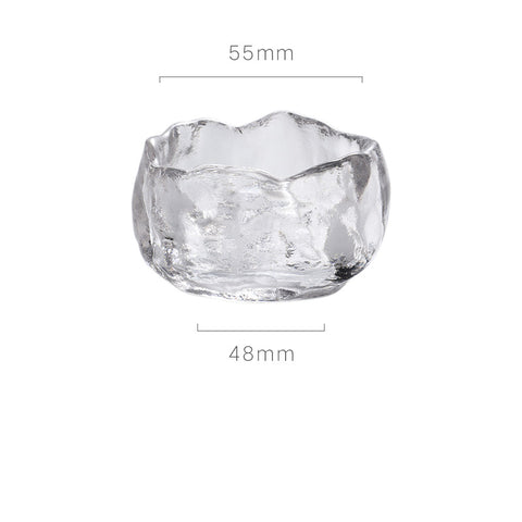 Glass Tea Cup Zen Personal Tea Set High-end Crystal Tea Cup