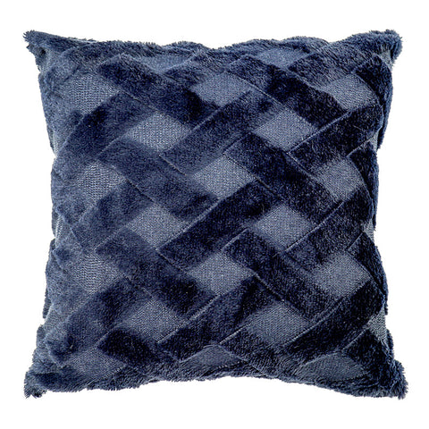 Geometric Rhombus Double-sided Three-dimensional Plush Pillowcase