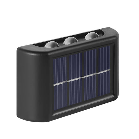 Solar Lamp Light Garden Night Light Solar Wall Lamp Outdoor Waterproof Up And Down Luminous Lighting Decor
