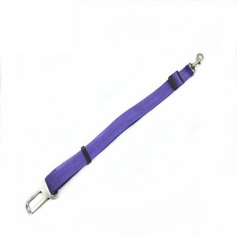 Adjustable Pet Cat Dog Car Seat Belt Pet Seat Vehicle Dog Harness Lead Clip Safety Lever Traction Dog Collars Dogs Accessoires
