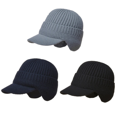 Men's And Women's Woolen Outdoor Cycling Warm And Windproof Hat