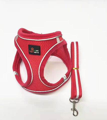 Anti-stroke Reflective Dog Chest Back Cat Leash