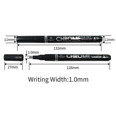 Mirror Reflective Paint Pen Chrome Plating