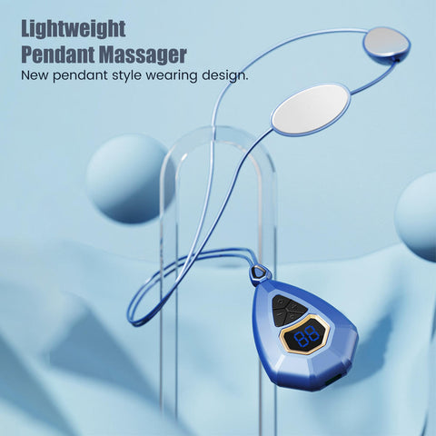 5 Modes 15 Level Massager Electric Pulse Neck Massager Cordless Fashion Pendant Intelligent Neck Massager With Heat For Pain Relief And Relax Electric Pulse Neck Massager Tools