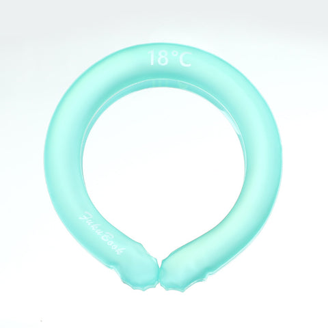 Summer Supplies Heatstroke Prevention And Cooling Artifact Ice Neck Outdoor Sports Cooling Ring Ice Cold Neck Collar
