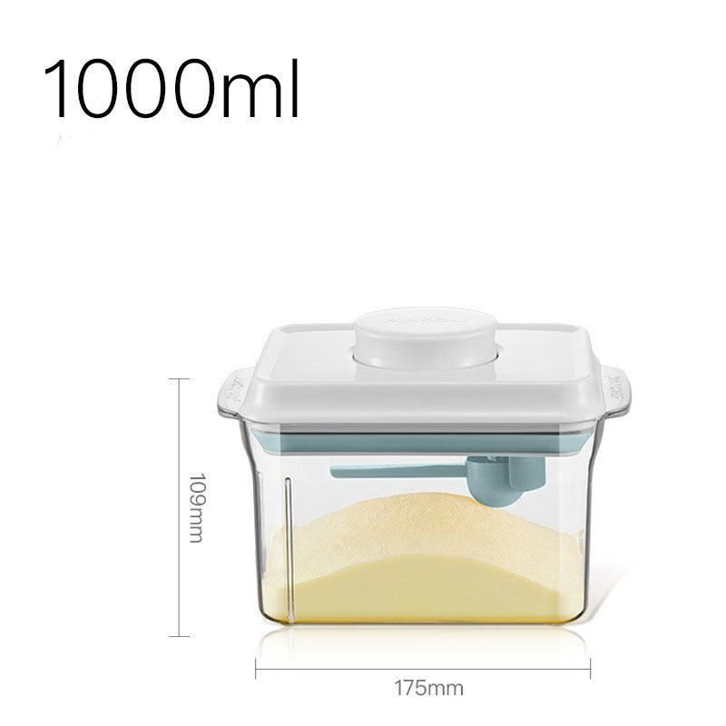 Household Simple Brown Plastic Milk Powder Box
