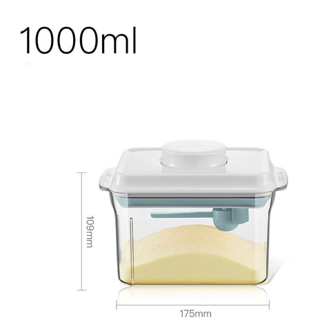 Household Simple Brown Plastic Milk Powder Box