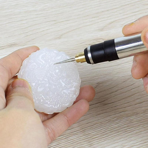 25W Wireless Electric Grinder Mini Electric Engraving Pen Micro Drilling Diy Pen Cutter Tool For Engraving Jade Wood Metal