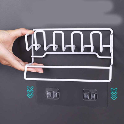 Household Storage Wall Hanging Towel Drain Rack