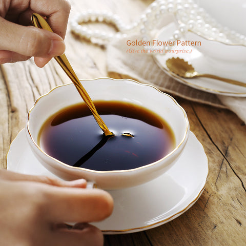 Japanese Flower Tea  Home  Coffee Cup And Saucer Set